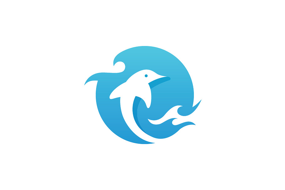 Dolphin in Logo Templates - product preview 8