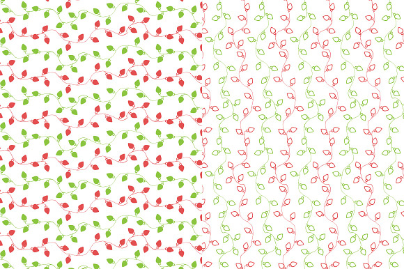 Christmas patterns & elements in Graphics - product preview 4