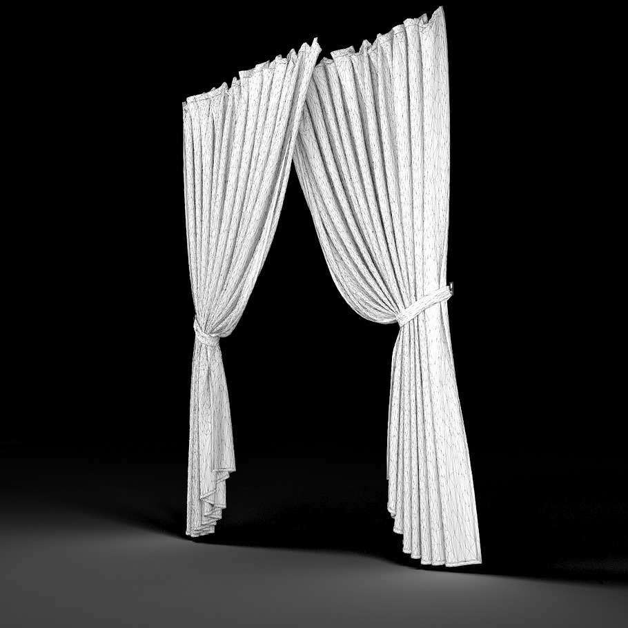 curtain 5 in Furniture - product preview 4