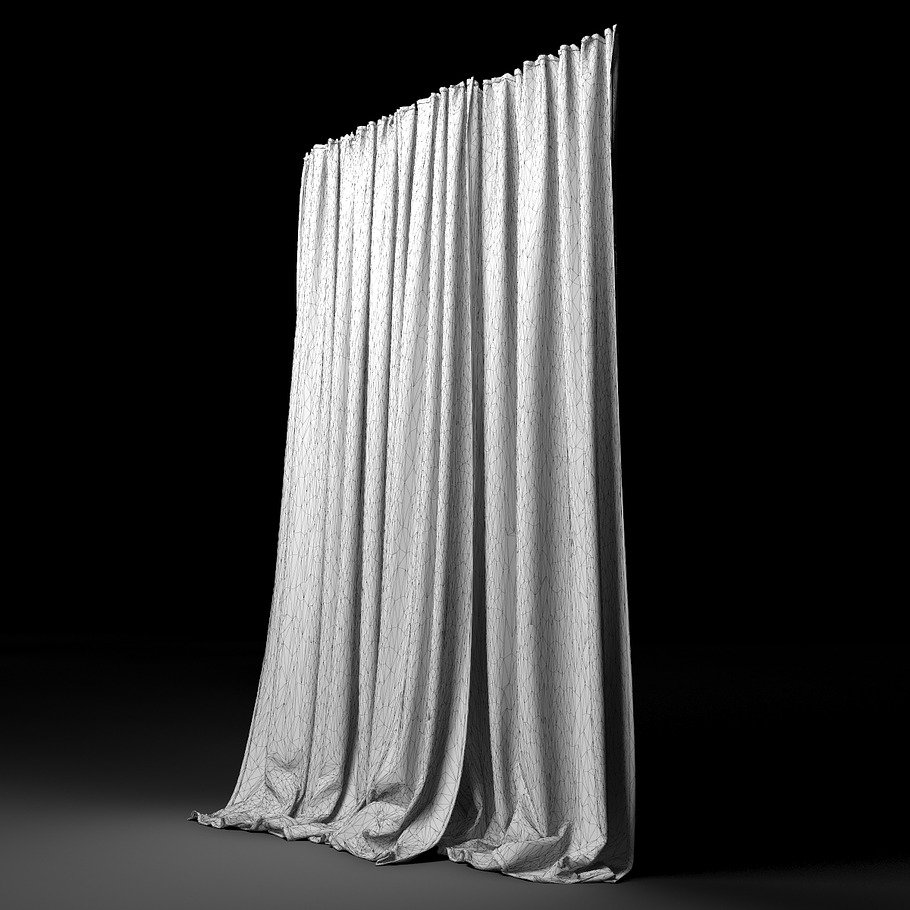 curtain 6 in Furniture - product preview 4