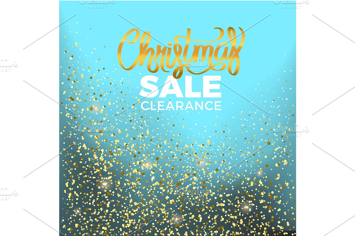 Christmas Sale Clearance Vector Illustration in Objects - product preview 8