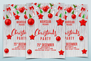 Festive Flyer for Christmas Party