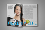 Health Magazine Template