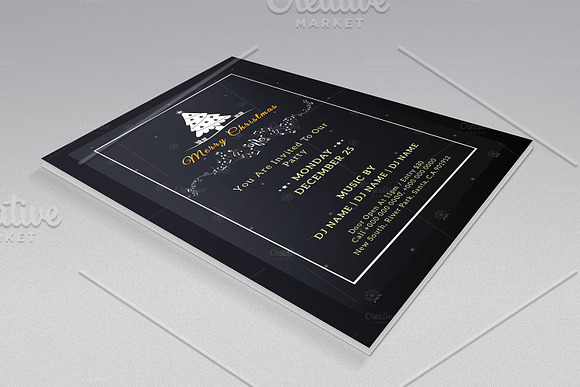 Christmas Party Flyer -V682 in Flyer Templates - product preview 1