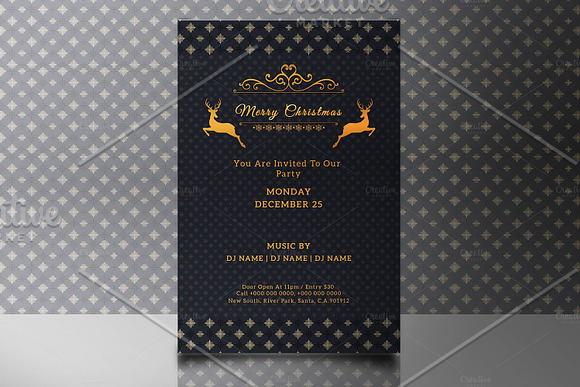 Christmas Party Flyer - V683 in Flyer Templates - product preview 2