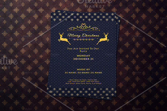 Christmas Party Flyer - V683 in Flyer Templates - product preview 4