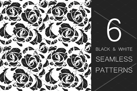 6 Black and white patterns in Patterns - product preview 1
