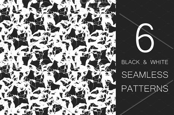 6 Black and white patterns in Patterns - product preview 2
