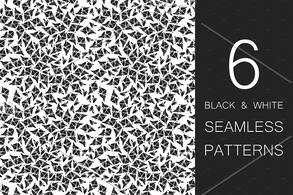 6 Black and white patterns in Patterns - product preview 3