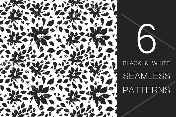 6 Black and white patterns in Patterns - product preview 4