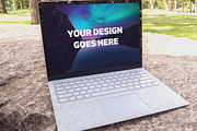 Microsoft Laptop Mock-up #27