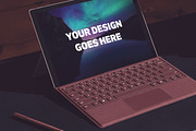 Microsoft Laptop Mock-up #24
