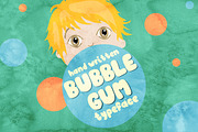 Bubble Gum - hand written font