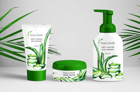 Aloe Vera in Illustrations - product preview 5