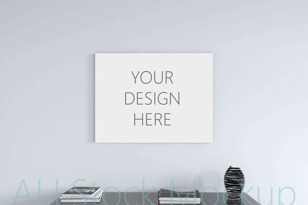 Wall mockup in Mobile & Web Mockups - product preview 8
