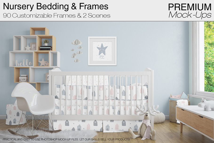Nursery Crib & Frames Pack