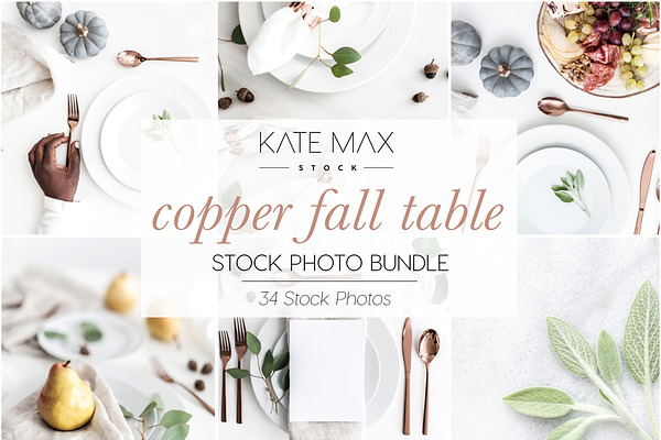 Copper Fall BUNDLE // KateMaxStock
