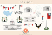 united states of america clip art