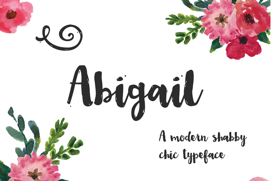 Abigail in Script Fonts - product preview 8