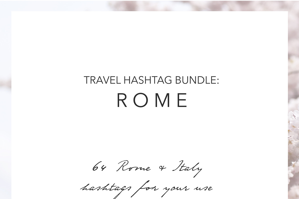 Rome Italy Instagram Hashtags in Instagram Templates - product preview 8
