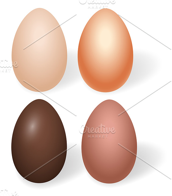 Choco Vector Eggs Designs in Illustrations - product preview 1