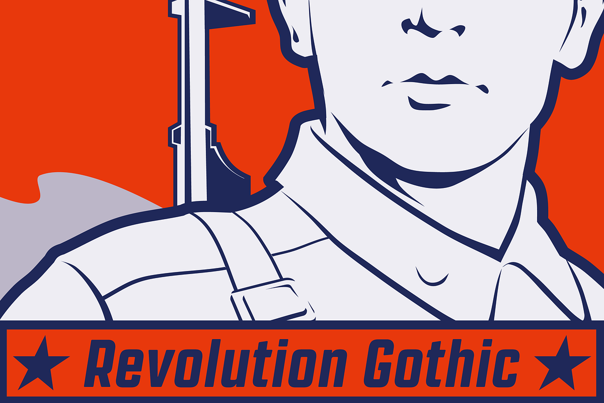 Revolution Gothic in Gothic Fonts - product preview 8