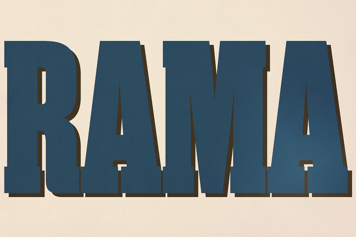 Rama Slab in Slab Serif Fonts - product preview 8