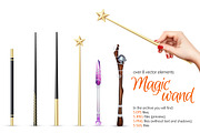Sale! Magic Wand Realistic Set