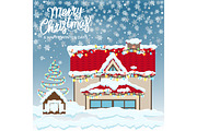 Merry Christmas & Happy Winter Days Postcard