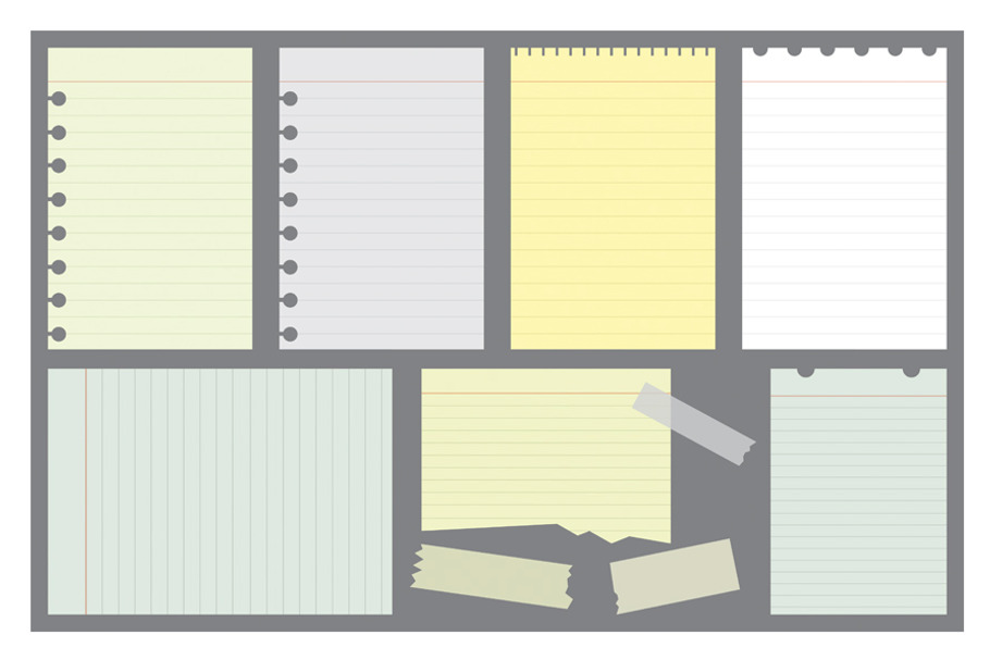 NOTEPAD PAPER in Graphics - product preview 8