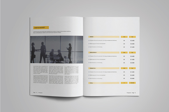 Project Proposal Template in Brochure Templates - product preview 6