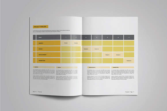 Project Proposal Template in Brochure Templates - product preview 7