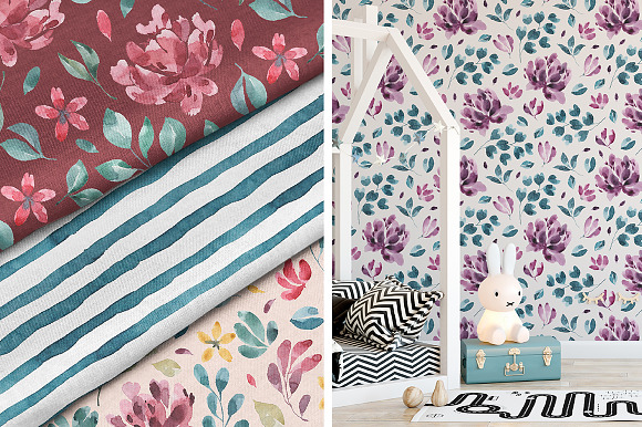 Blossoms Collection in Illustrations - product preview 7