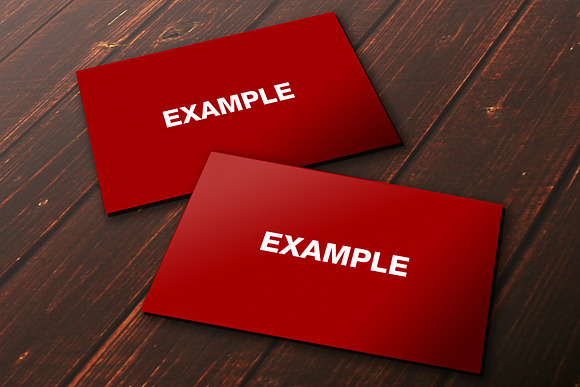 Business Card Mockup in Print Mockups - product preview 2