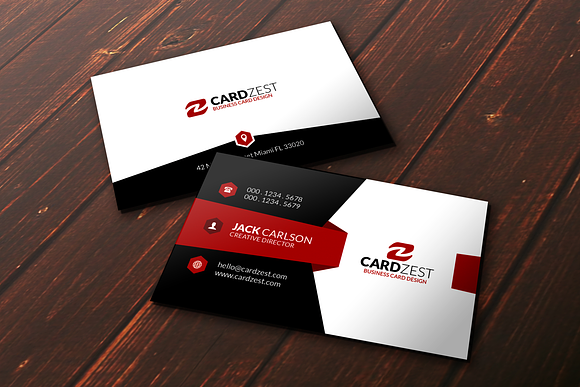 Business Card Mockup in Print Mockups - product preview 4