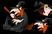 Funny Witch Vectors