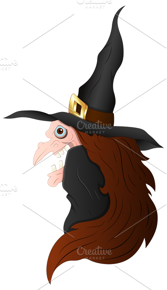 Witch Vectors in Illustrations - product preview 2