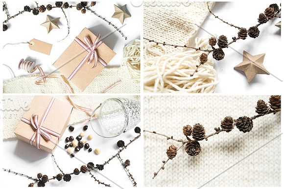 Christmas knitting bundle in Product Mockups - product preview 1