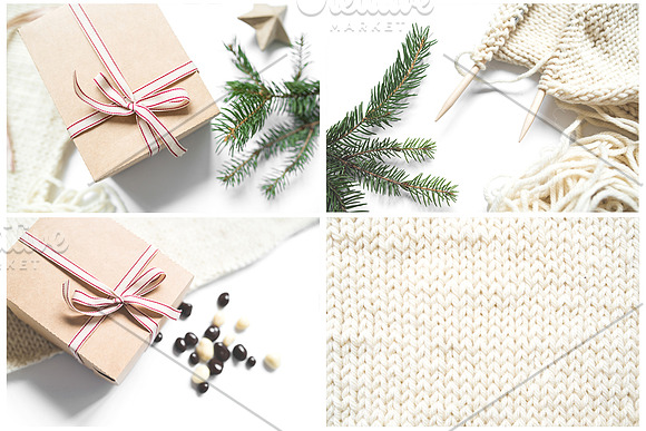 Christmas knitting bundle in Product Mockups - product preview 2