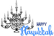 Happy Hanukkah, Jewish holiday