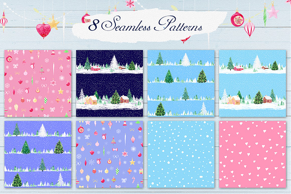 Christmas Tree Designer graphic set in Illustrations - product preview 5