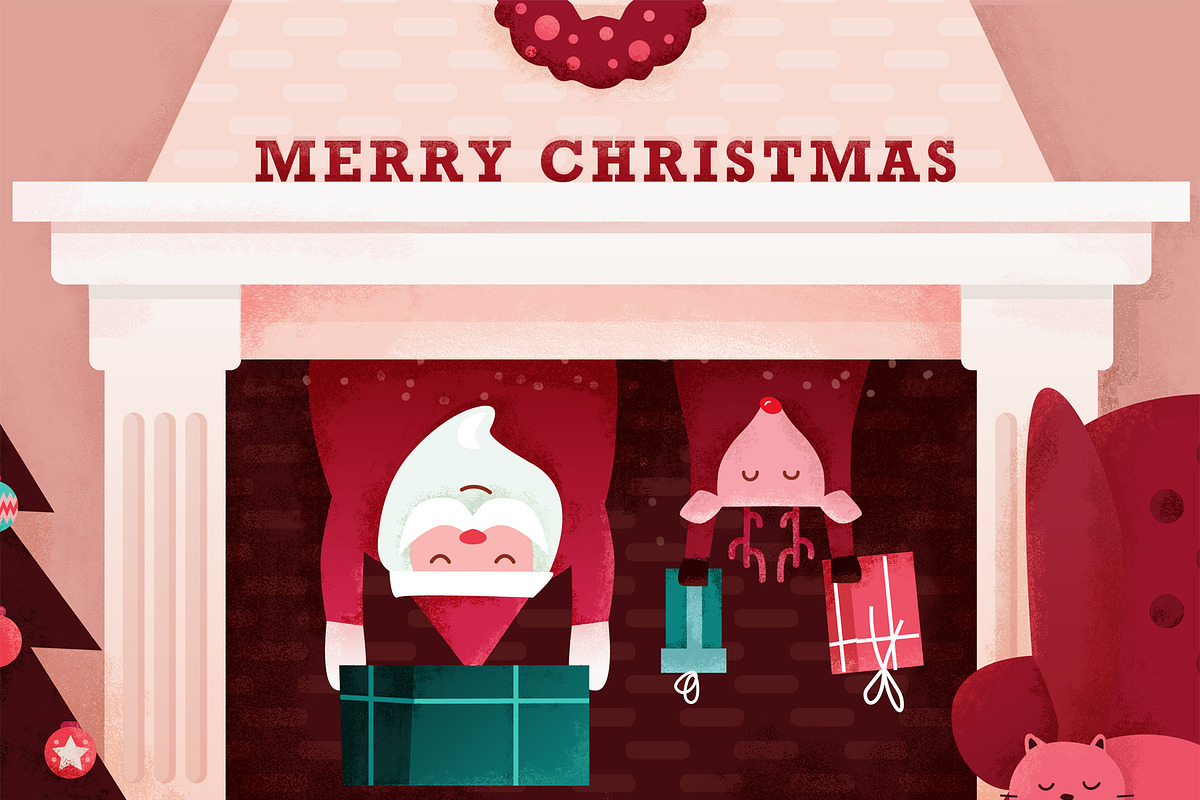 Christmas - Santa Mission Impossible in Illustrations - product preview 8