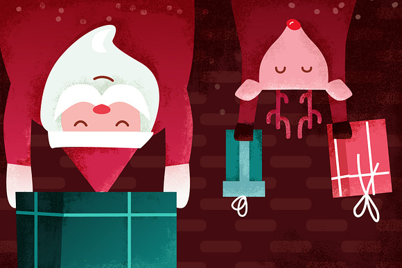 Christmas - Santa Mission Impossible in Illustrations - product preview 2
