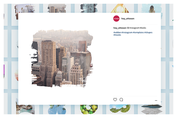 50 Instagram Masks in Instagram Templates - product preview 6