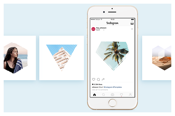 50 Instagram Masks in Instagram Templates - product preview 7