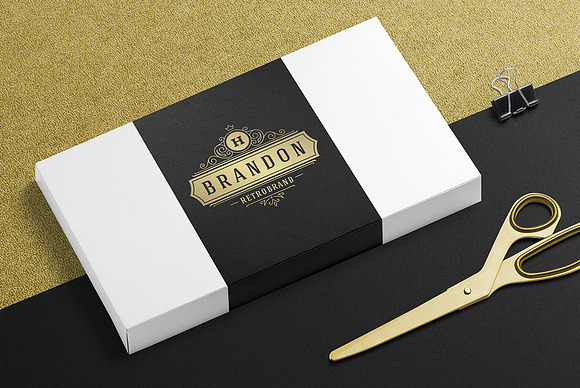 Luxury Gold Business Card in Business Card Templates - product preview 4