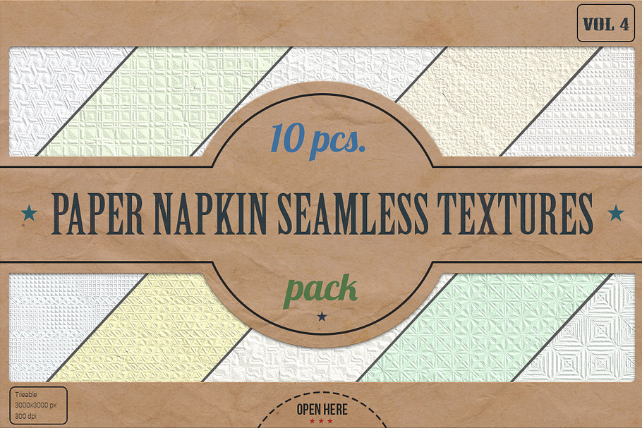 Napkin Seamless Textures Pack v.4
