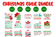 Christmas Cutie SVG Bundle DXF EPS