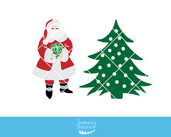 Christmas SVG Bundle Cricut Cut File in Illustrations - product preview 2