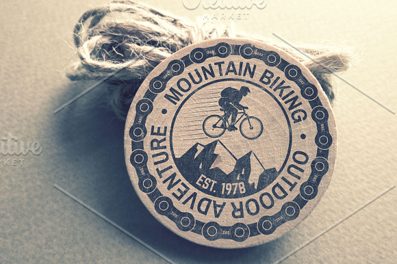 Mountain Bike Club  in Logo Templates - product preview 4